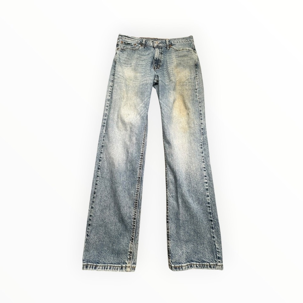 Levi's Jeans Mens 32x32 Light Wash 55550408 Straight Leg Relaxed Denim Vintage